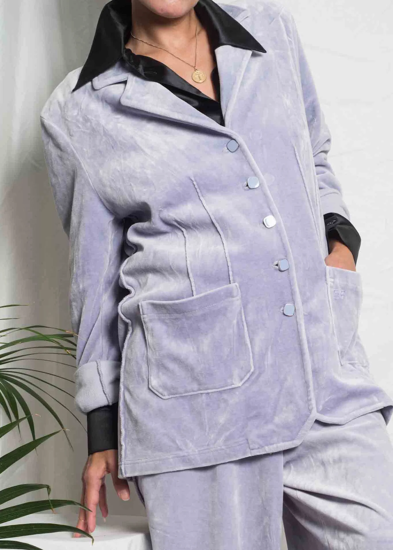 velour lounge suits