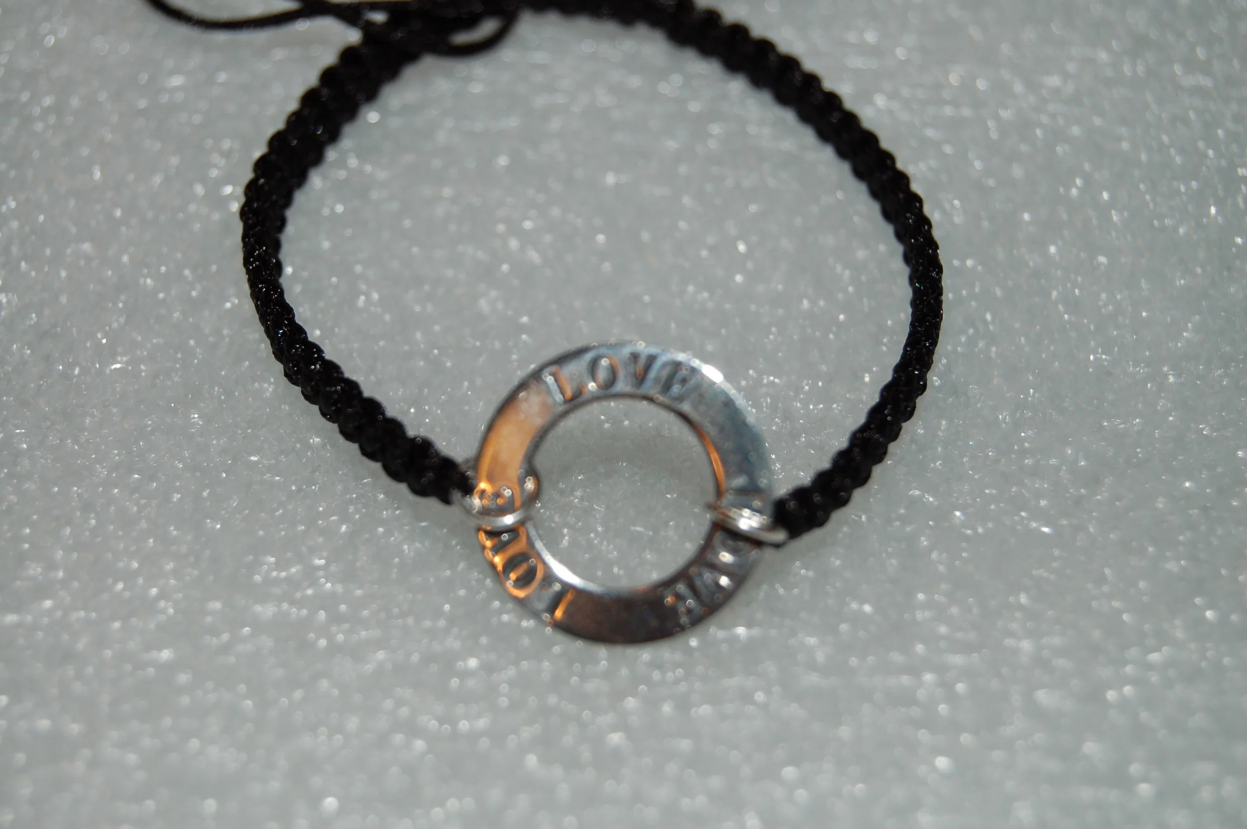 circle charm bracelet