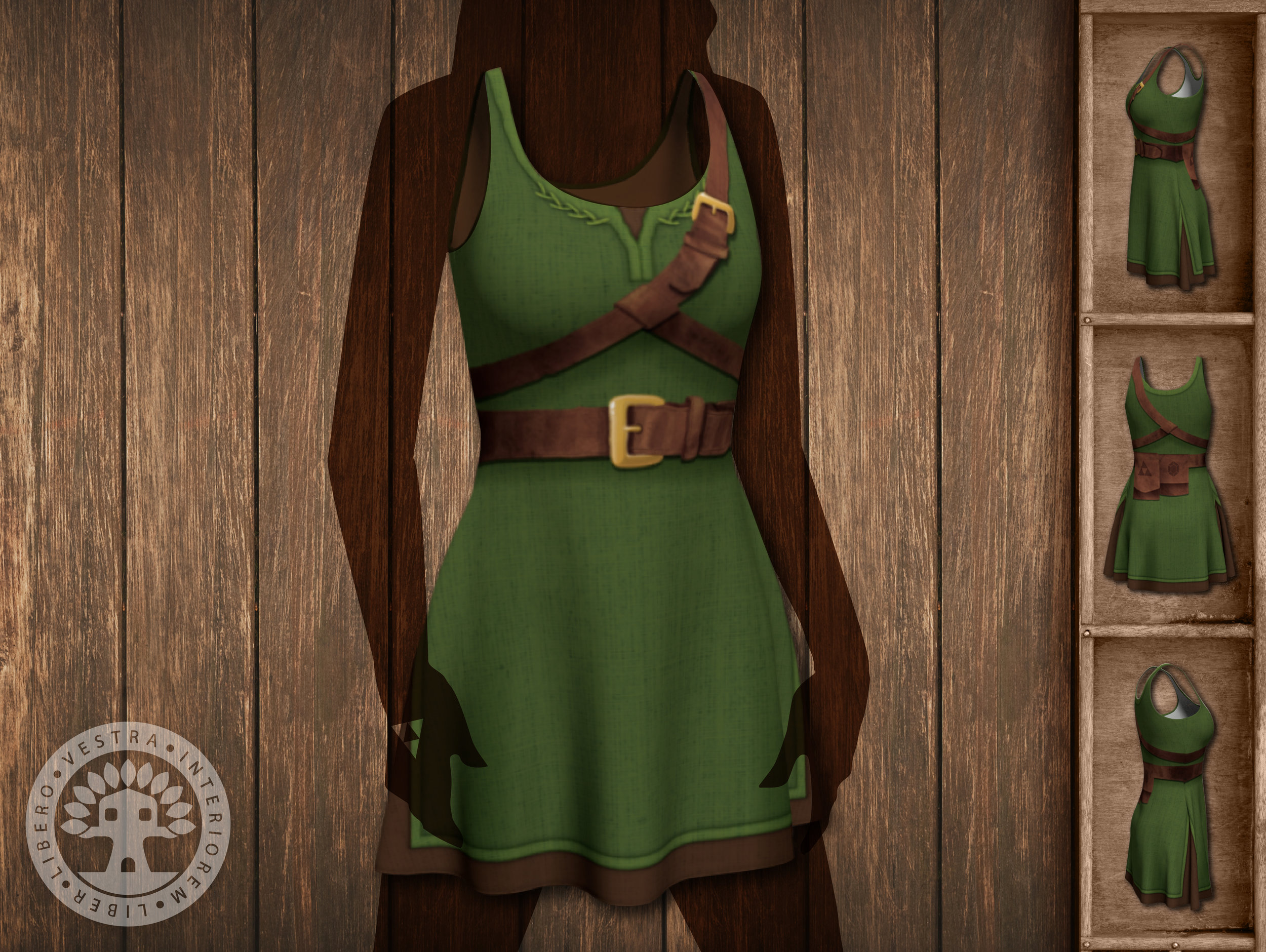 The Legend Of Zelda Link Tunic Dress Clubhouse Collective