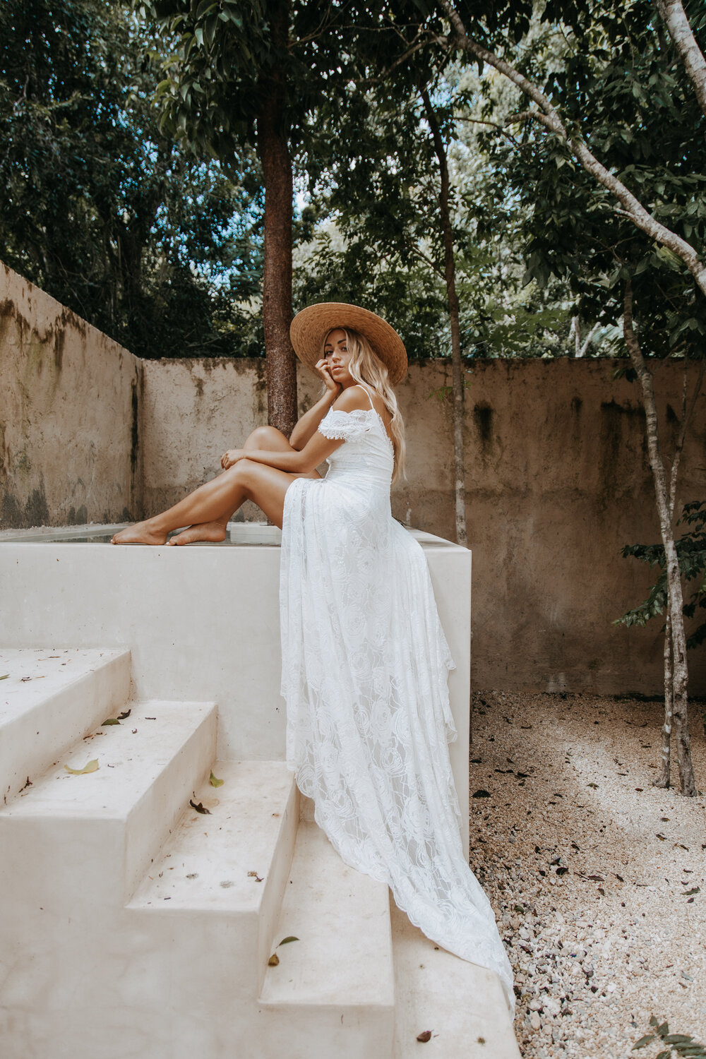 Photos by Paige Owen Grace Loves Grace Gown Adore Me Lingerie