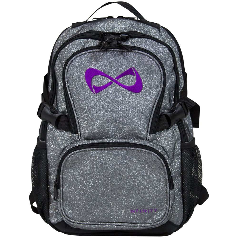 Pee Nfinity Gray Sparkle Backpack Allstar Cheer And Dance In Florida Mississippi Georgia Alabama Louisiana