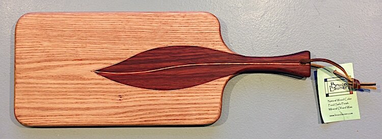 Oak in Walnut Fish Design Cutting Board by Bruce Launer — Rob Schouten  Gallery & Sculpture Garden