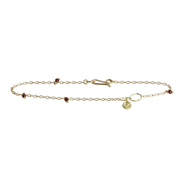STONE AND STRAND 14Kゴールド ブレスレット STONE AND STRAND 14Kゴールド＆ラボグロウンダイヤモンド