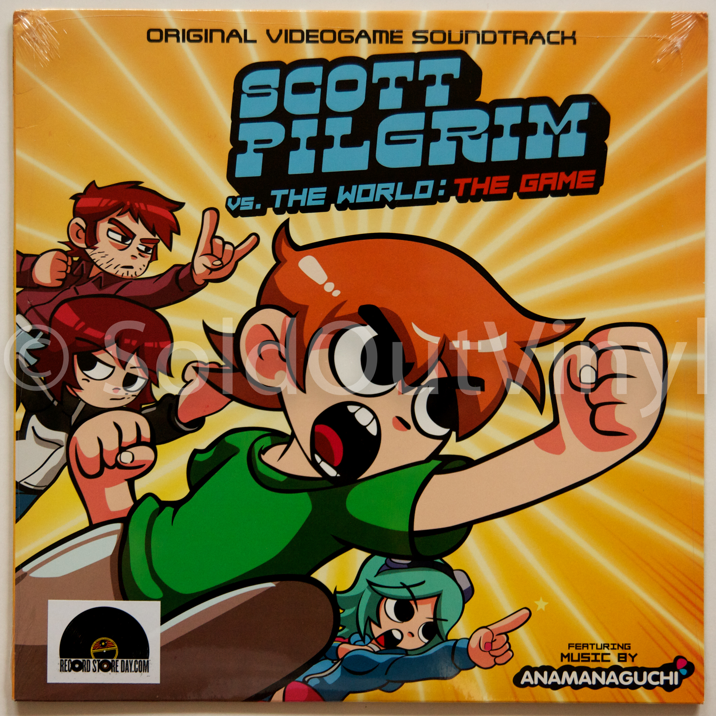 Anamanaguchi Scott Pilgrim Vs The World The Game Soundtrack Vinyl Lp Soldoutvinyl
