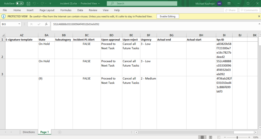 Example Easy Import Template