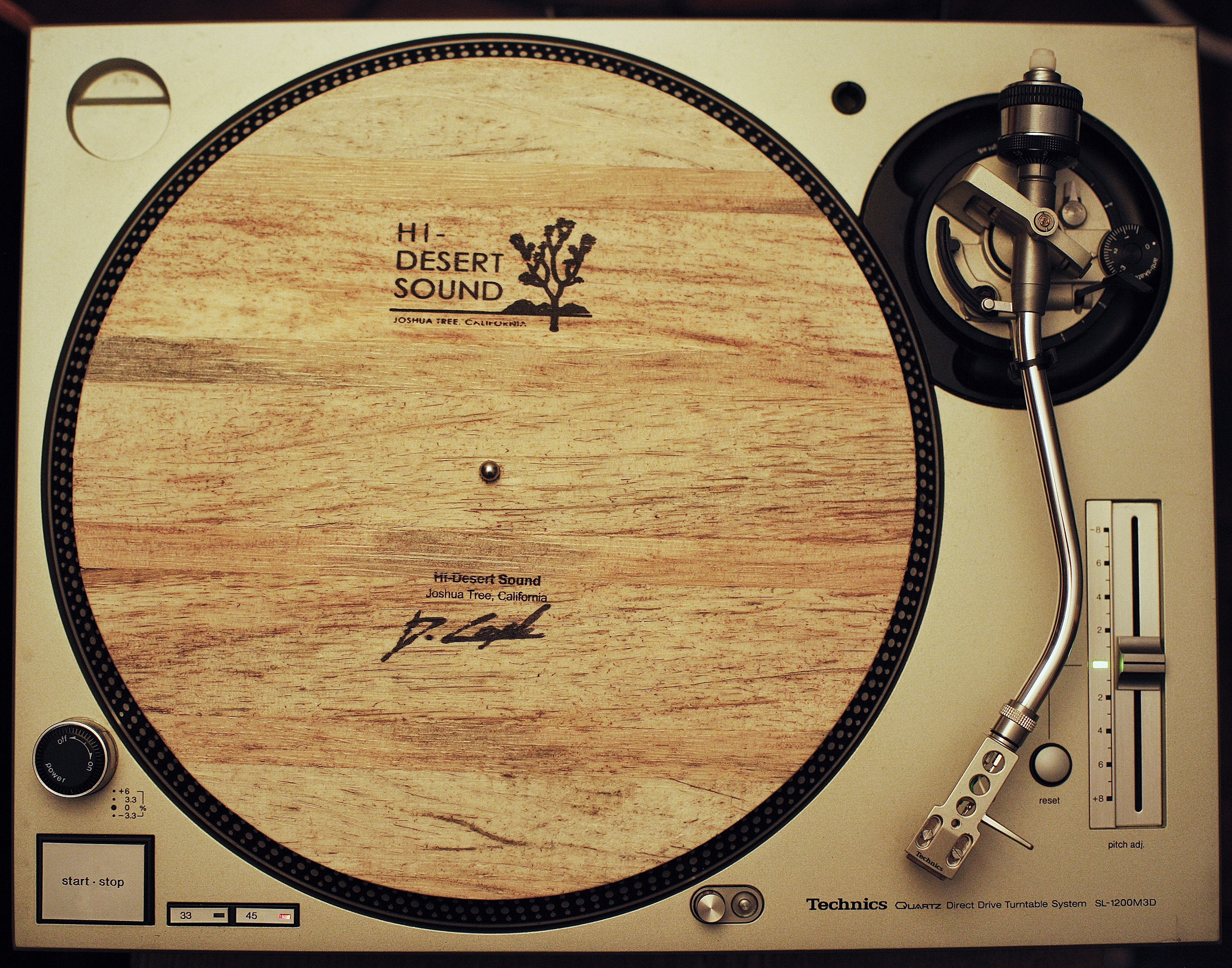 Hi Desert Sound Agave Turntable Mat Vid Atlantic Media Productions
