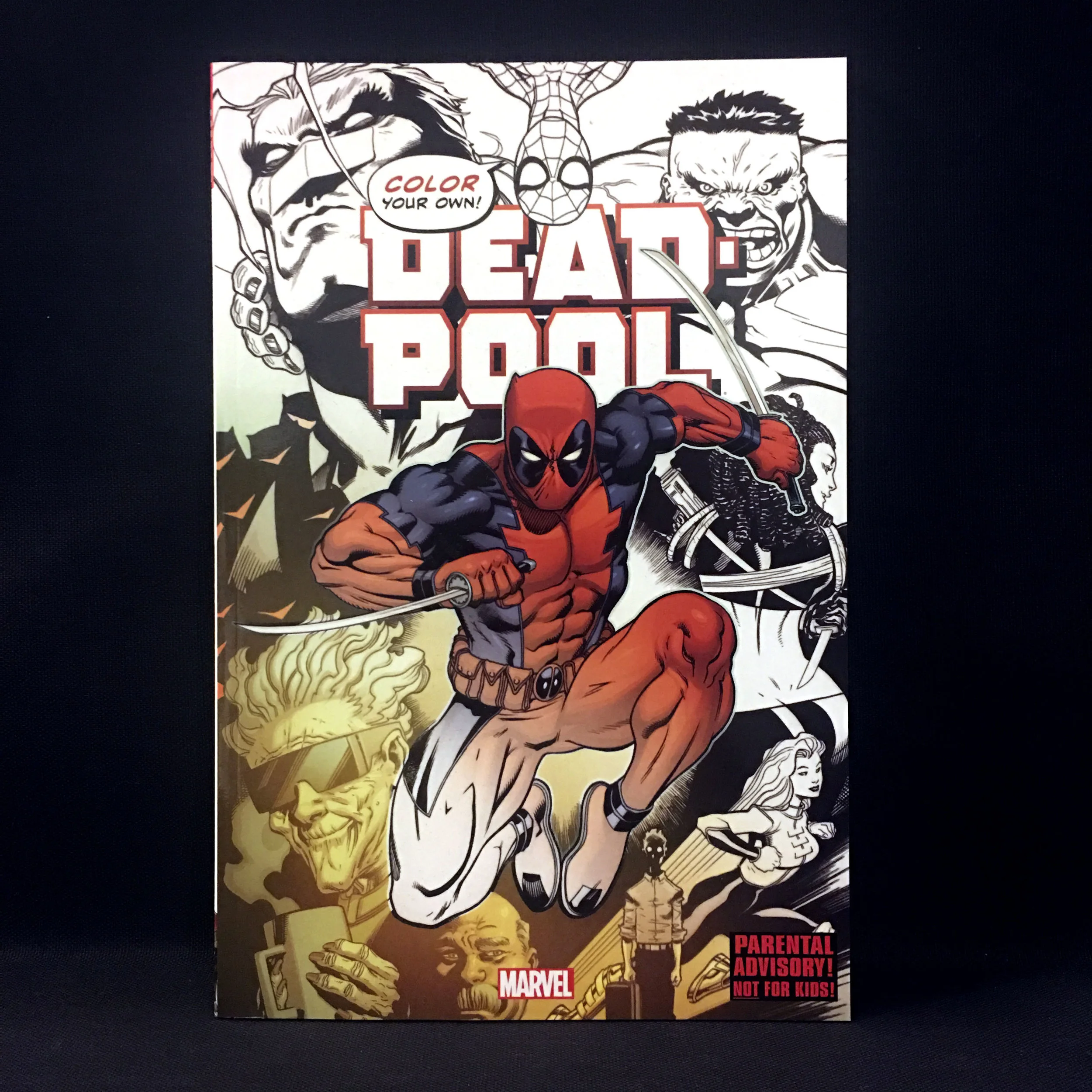 Deadpool Coloring Book — COLONEL TONY MOORE - Deadpool Coloring Book — COLONEL TONY MOORE
