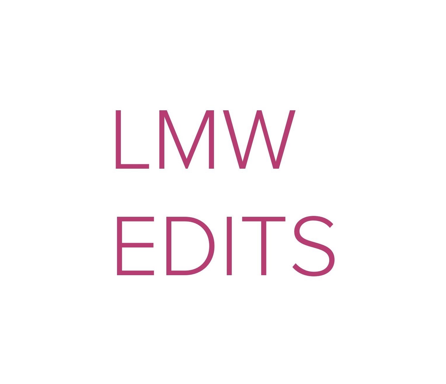 LMW Edits Professional Organizing