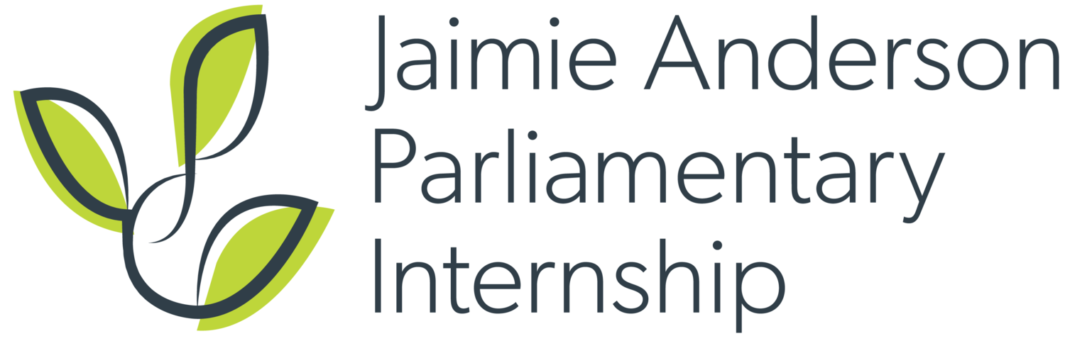 Jaimie Anderson Parliamentary Internship