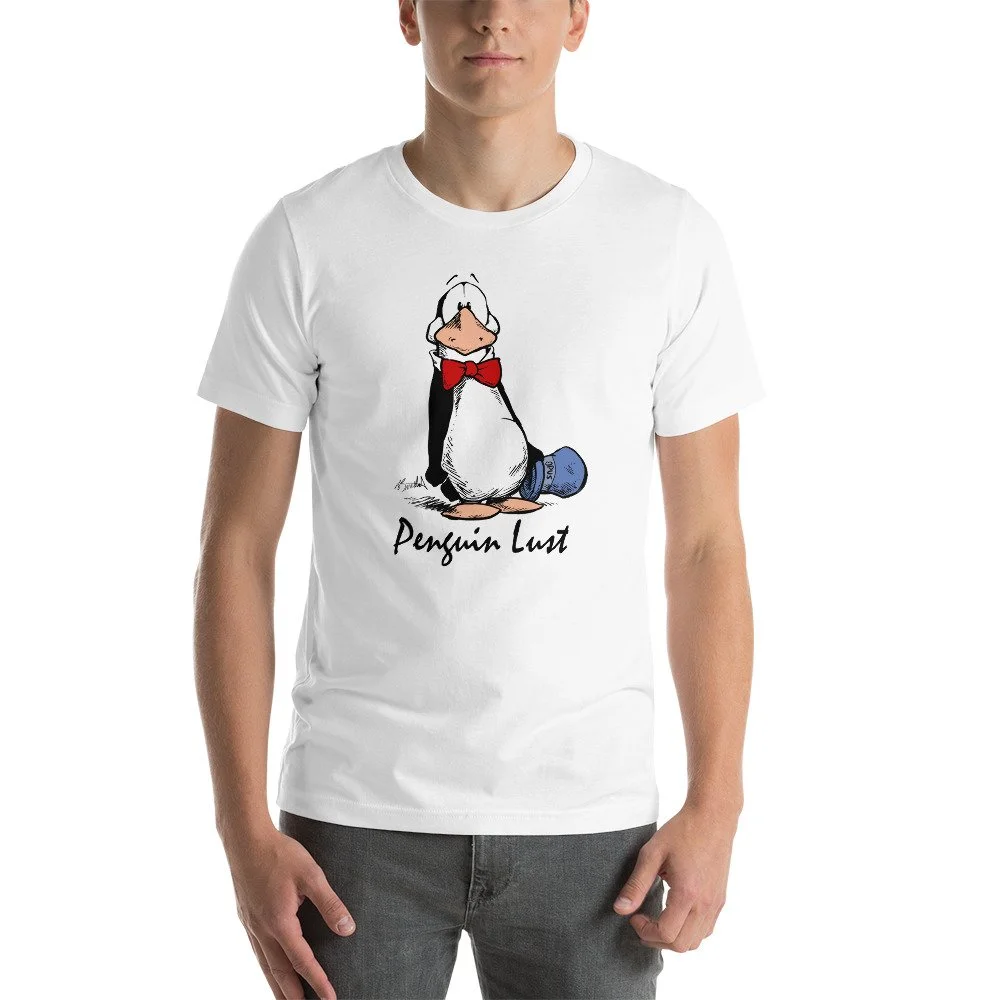 Penguin Lust Short-Sleeve Unisex Tee — Berkeley Breathed - Bloom County
