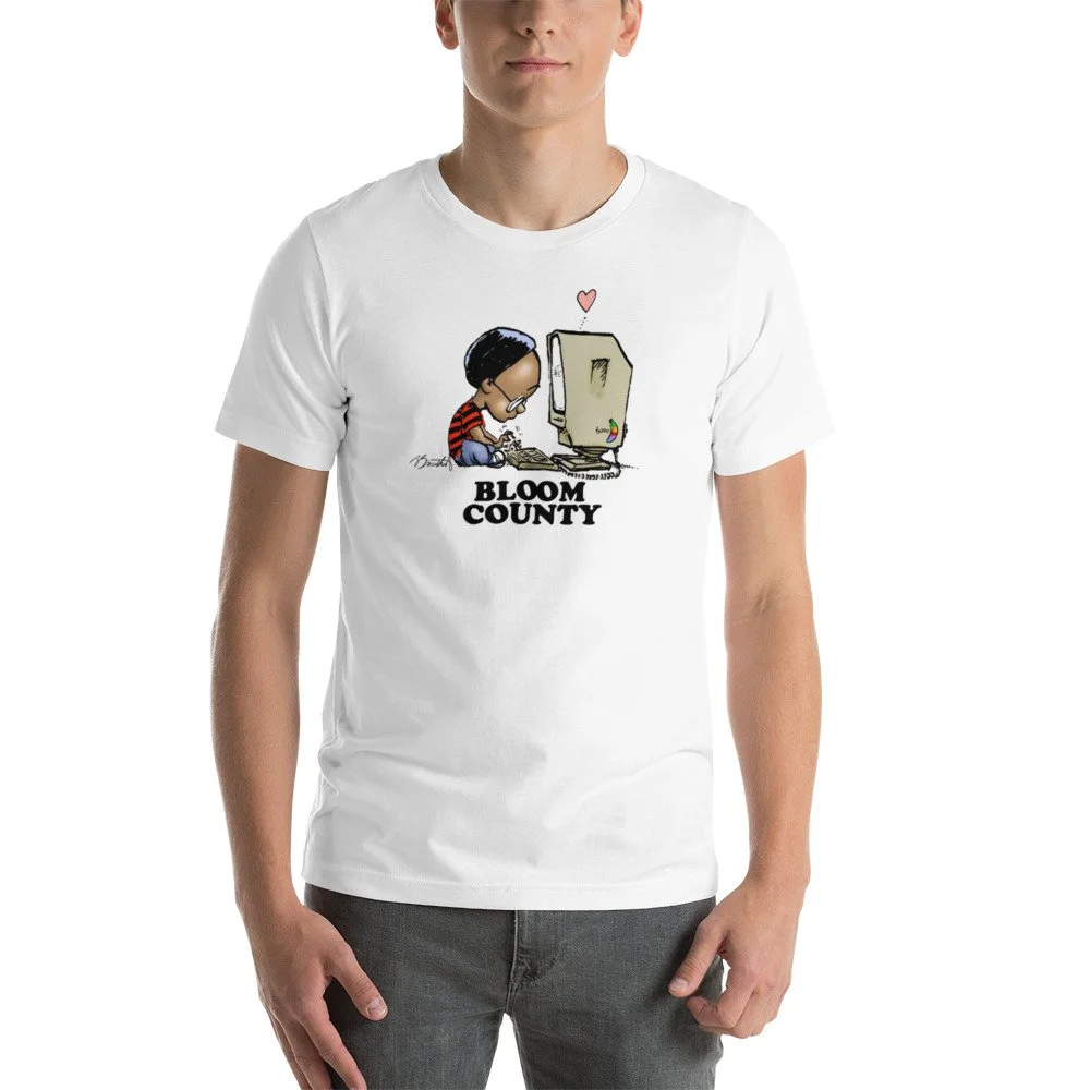 Oliver & His Banana Short-sleeve unisex t-shirt — Berkeley Breathed - Bloom County