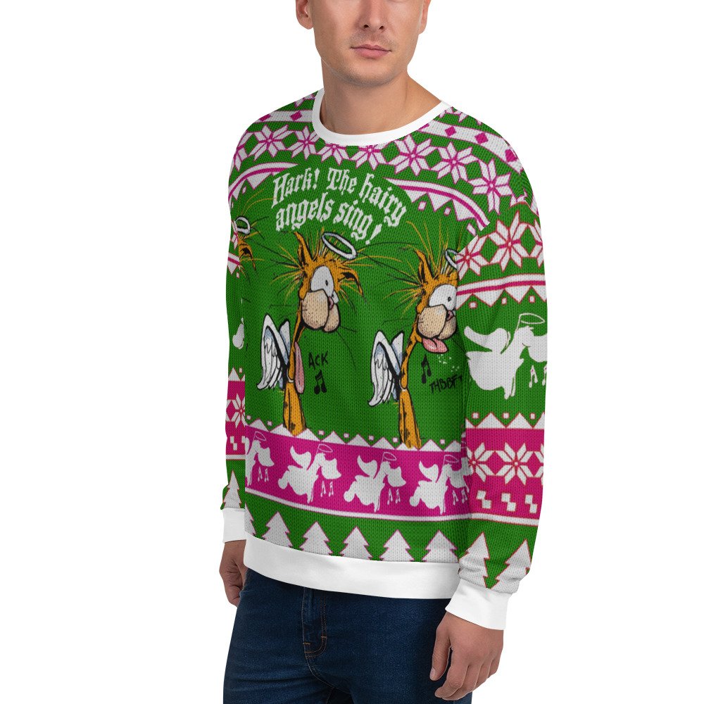Geneeskunde Executie Zuidwest Ugly Christmas Sweatshirt - Bill the Cat — Berkeley Breathed - Bloom County
