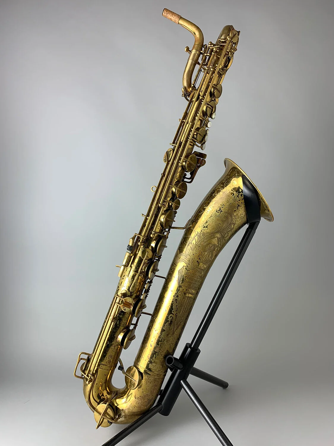 Barnard Instrument Repair Buescher Big B Baritone Saxophone 331xxx