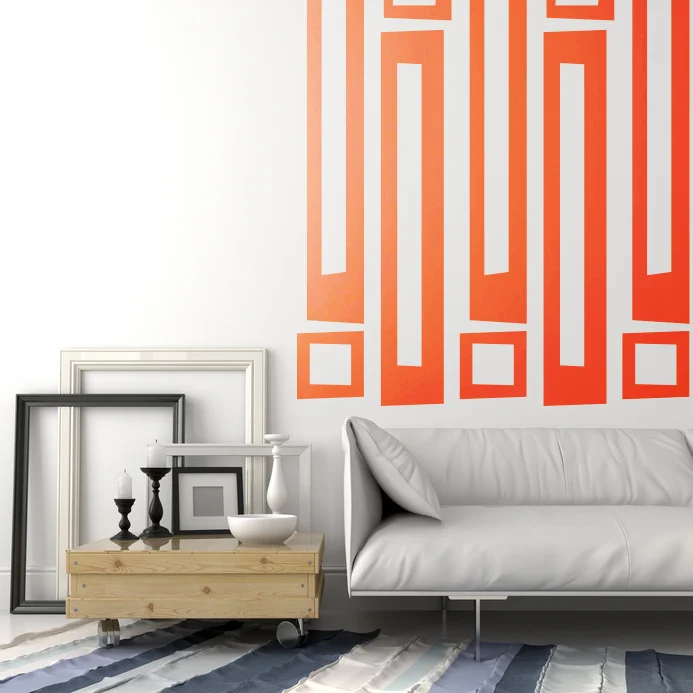 Modern Rectangles And Squares Wall Decals Star Graphics