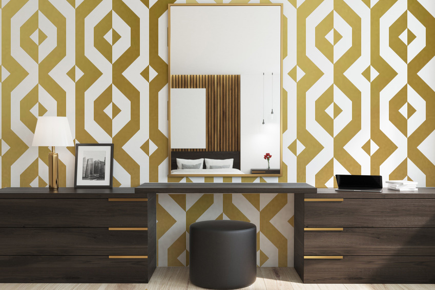 gold wall decals