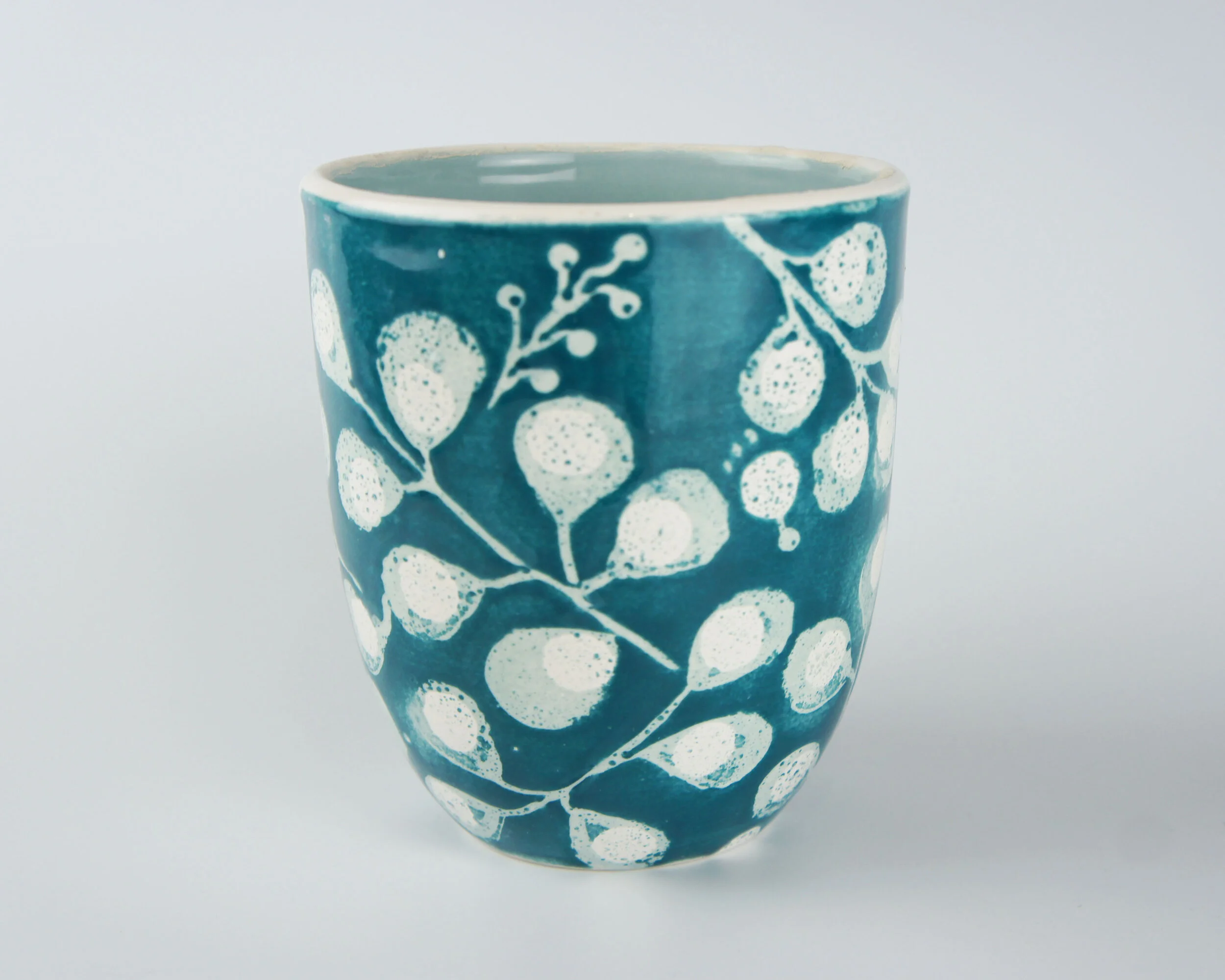Wax Resist Floral Vase This Art Of Mine
