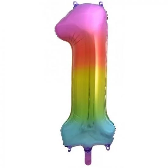 giant number 1 balloon