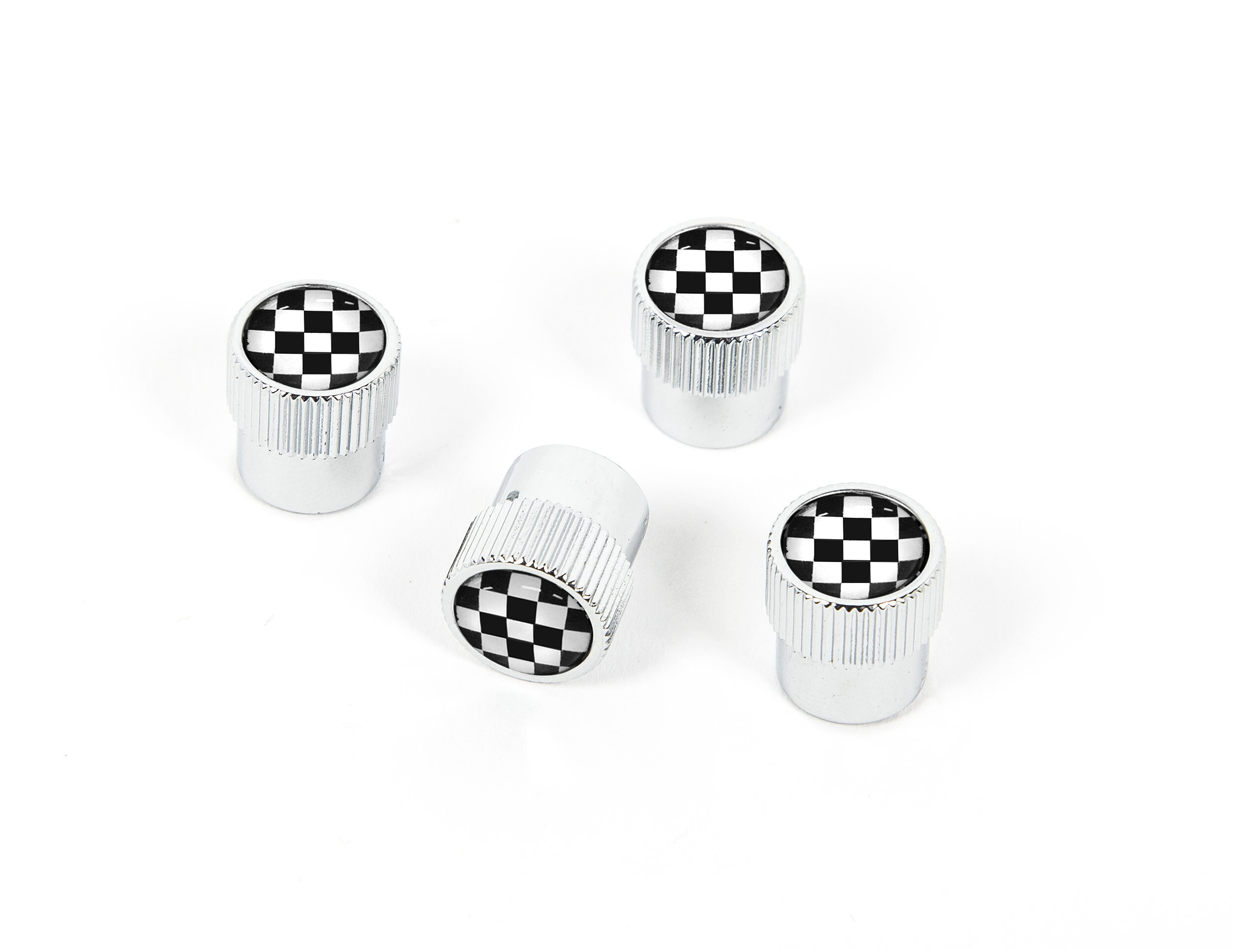 Checkered Flag ABS Tire Valve Stem Cap Set | Camisasca Automotive Online  Store