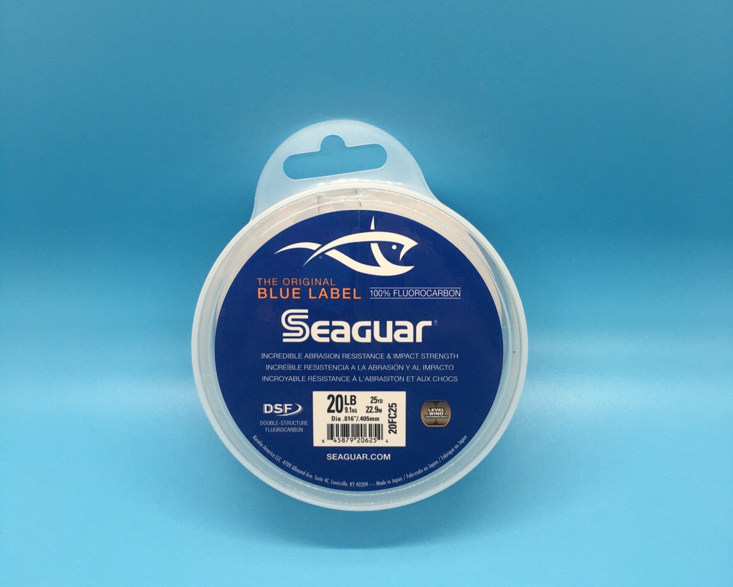 Seaguar 100% Fluorocarbon 20lb Line (25yd) — Frank's Live Bait