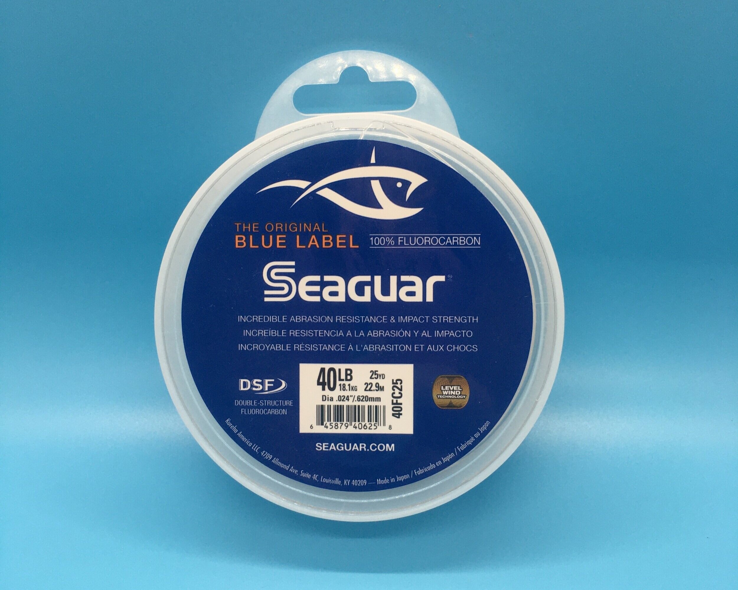 Seaguar 100% Fluorocarbon 40lb Line (25yd) — Frank's Live Bait and Tackle