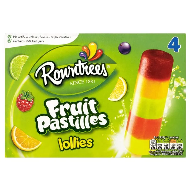 Rowntrees Fruit Pastille Lolly