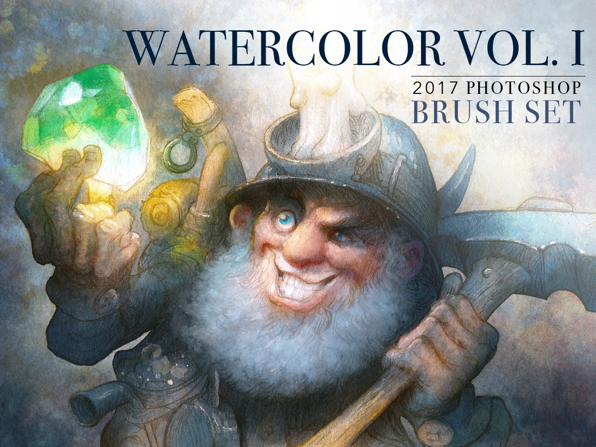 Photoshop Brush Set Watercolor Vol I Gallery Gerard