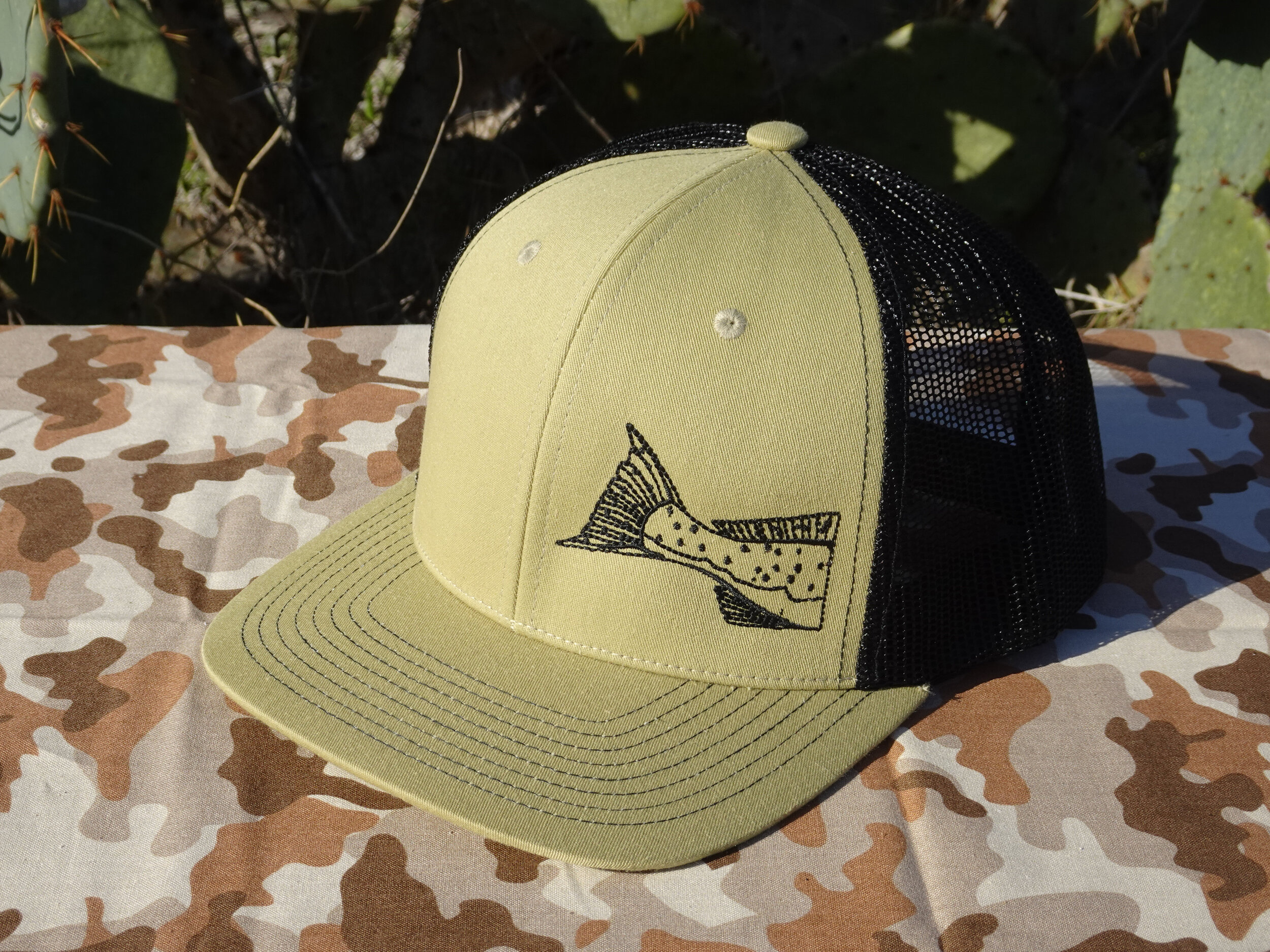 Trout Tail Hat — Ray's Custom Art