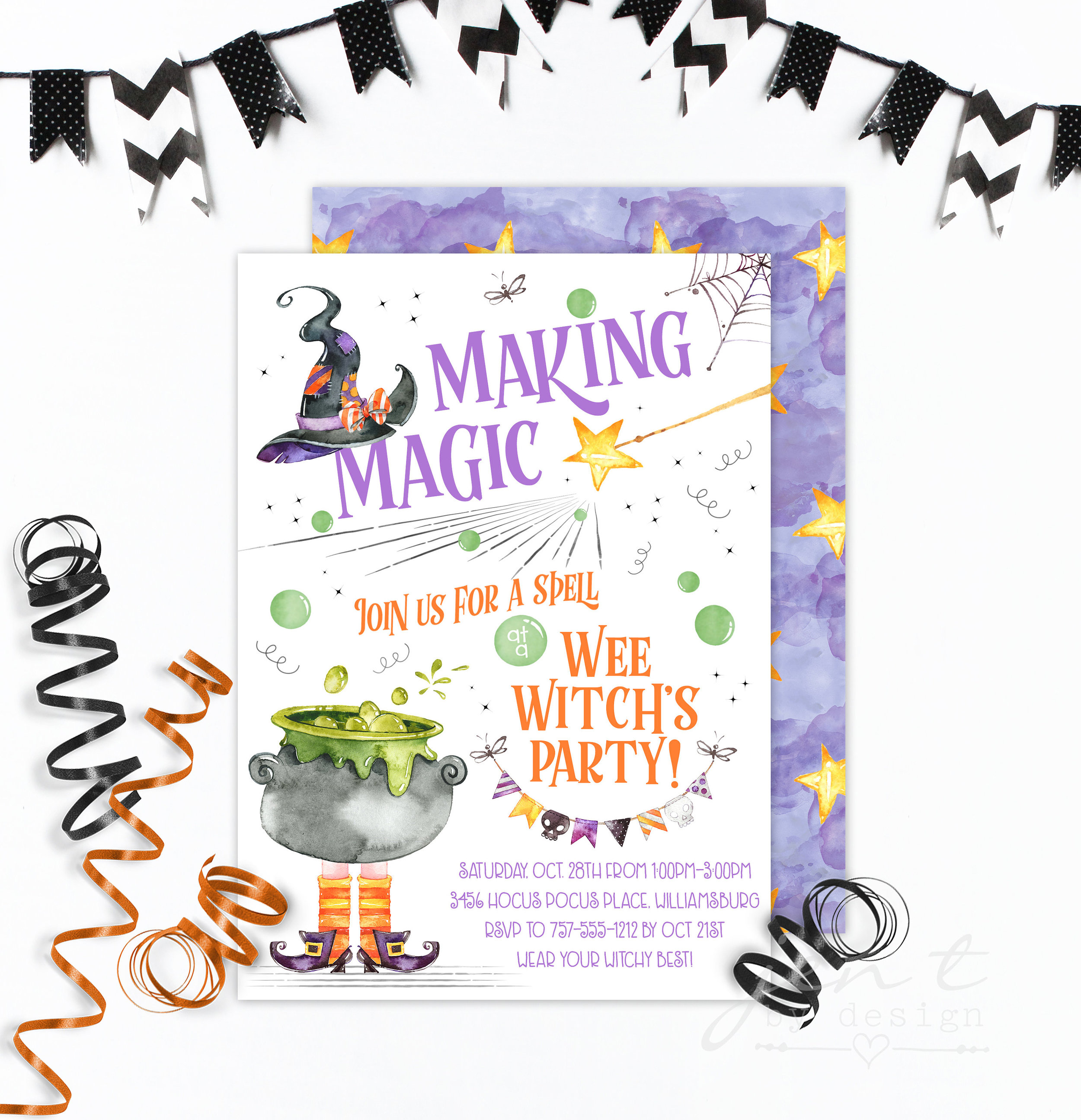 halloween invitations