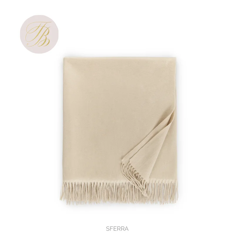 Sferra cashmere online throw