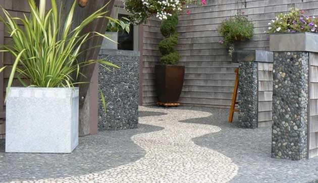 Photo: http://www.buytile.com/amber-pebble-tile-polished-12-x-12.html