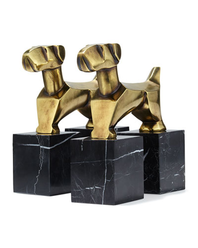 Brass Dog Bookends by: Regina Andrew Photo courtesy of: http://www.neimanmarcus.com