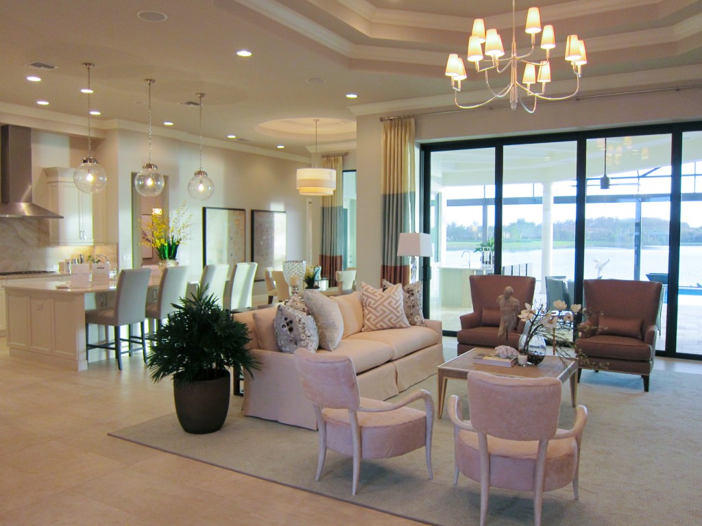 Pink Living Kitchen 2