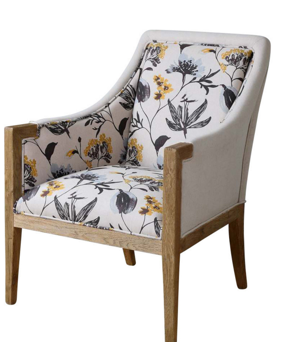 floral chair