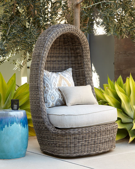 Madison Vesper Fog Swivel Lounger