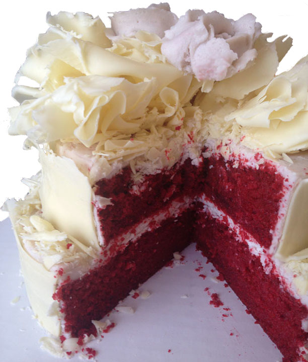 White Chocolate Red Velvet Cake Sweetknacks