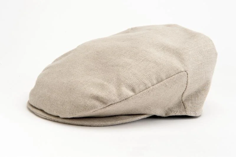 irish linen flat cap