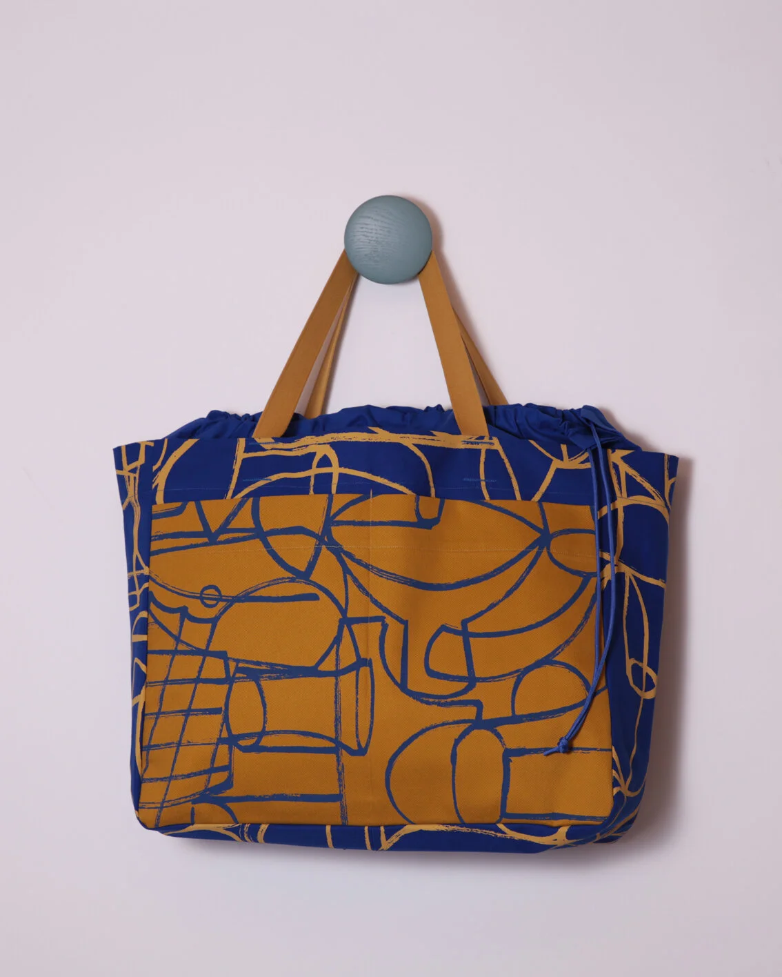 Cobalt Blue Canvas Tote Bag