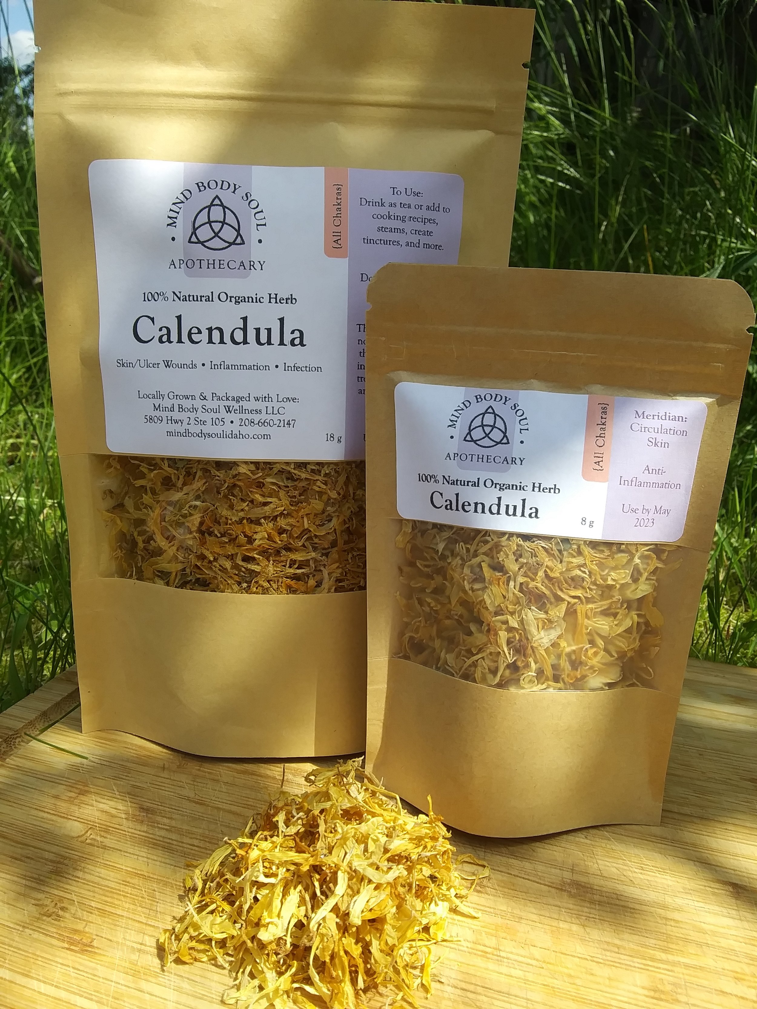 Dried Calendula Flowers – GreenHeart Store