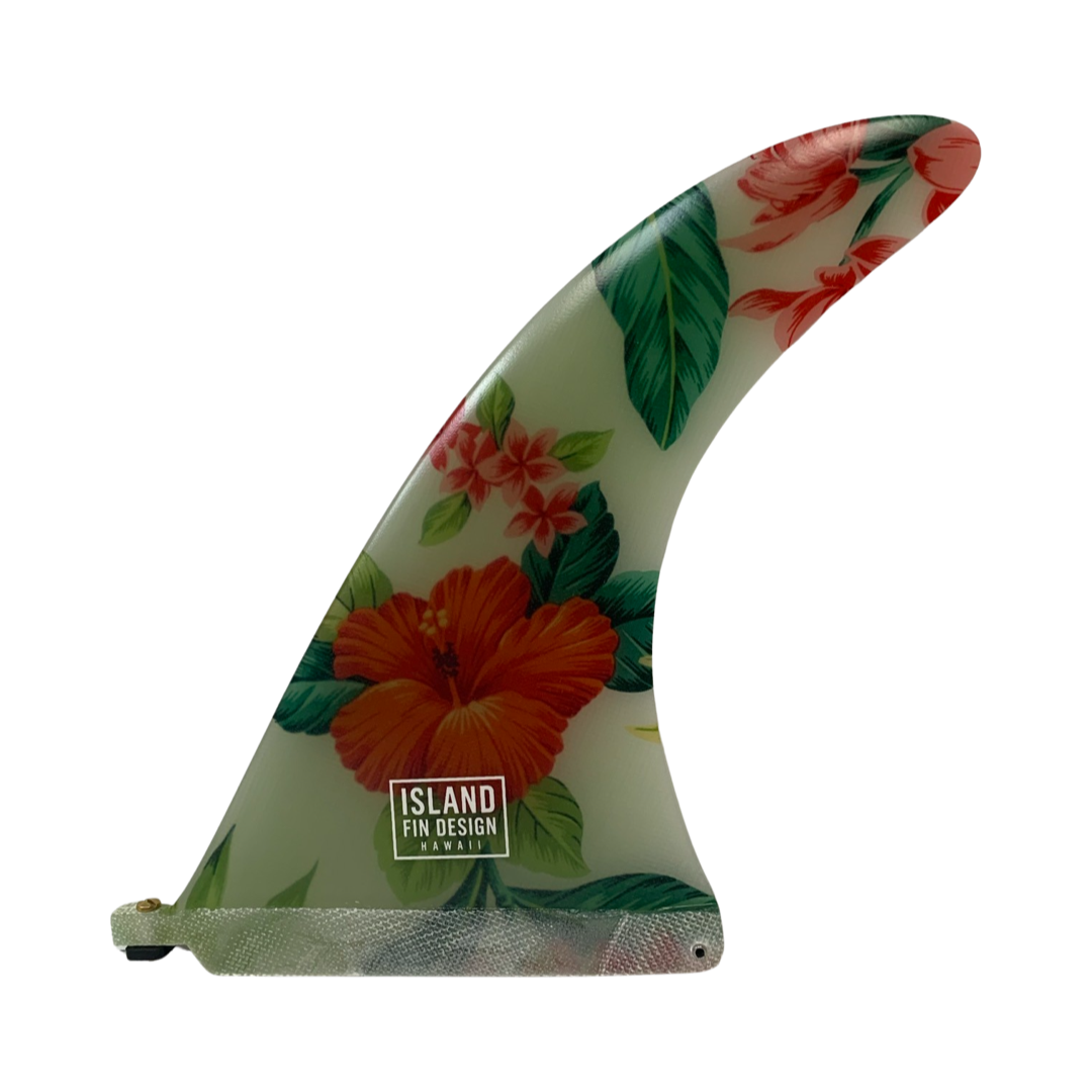 ISLANDER IN WHITE ALOHA — ISLAND FIN DESIGN ISLANDER IN WHITE ALOHA — ISLAND FIN DESIGN