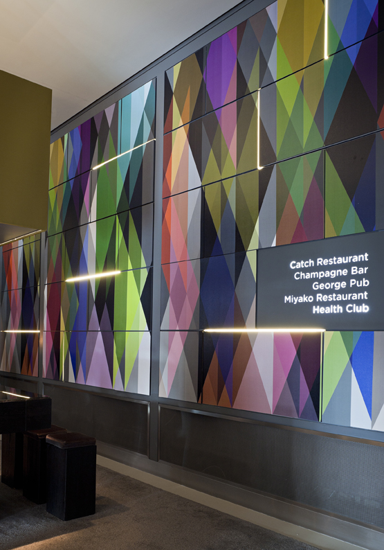Cole Son Circus Wallpaper Panel Bourkeshire Interiors Interior Design Decoration