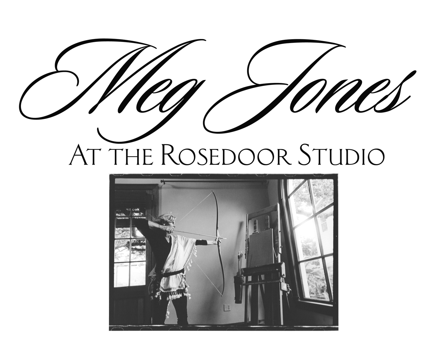Meg Jones at the Rosedoor Studio