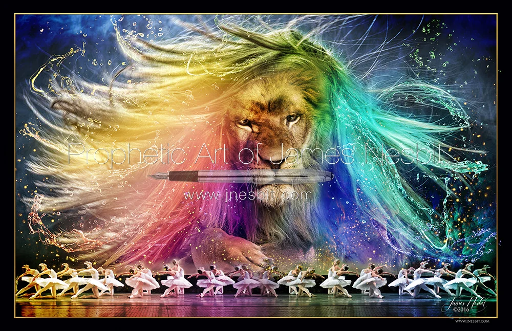 King Of Covenant Products Prophetic Art Of James Nesbit