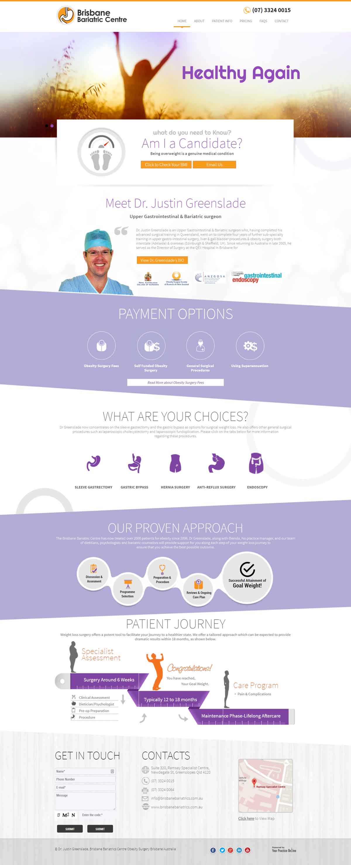 Brisbane 减肥Surgeon Website