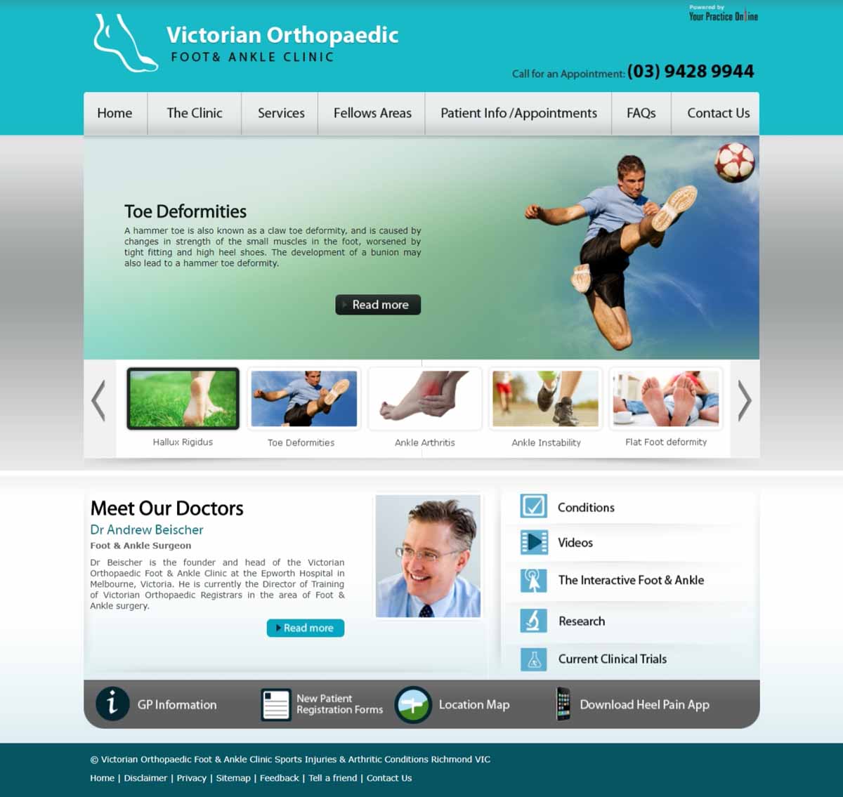 骨科网站& Ankle Surgeons