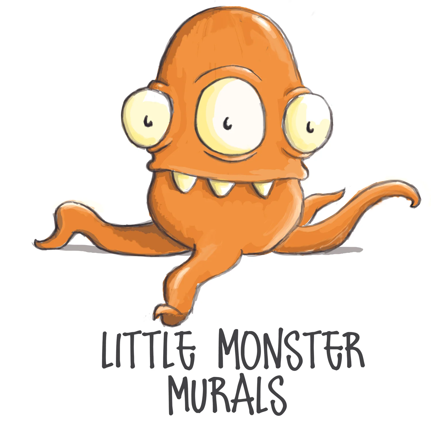little monster murals
