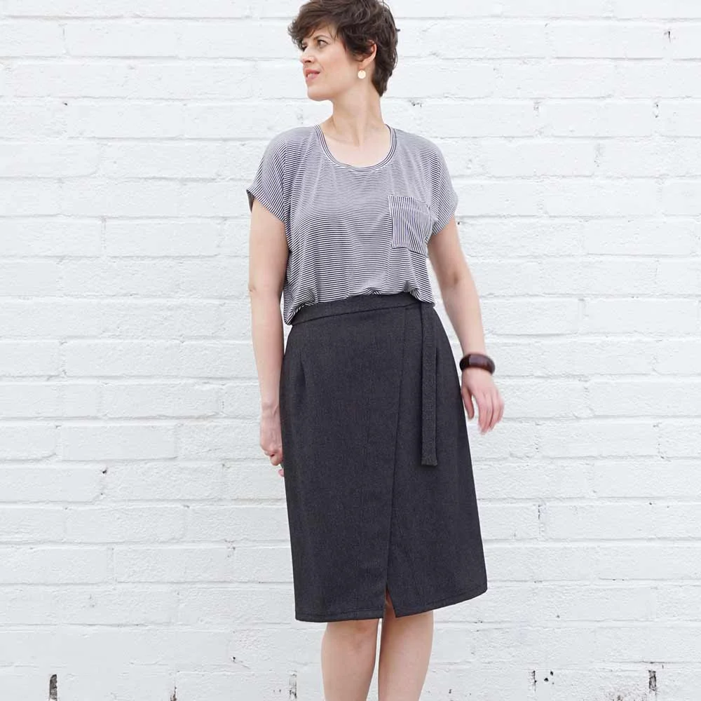 Nita Wrap Skirt PDF Pattern