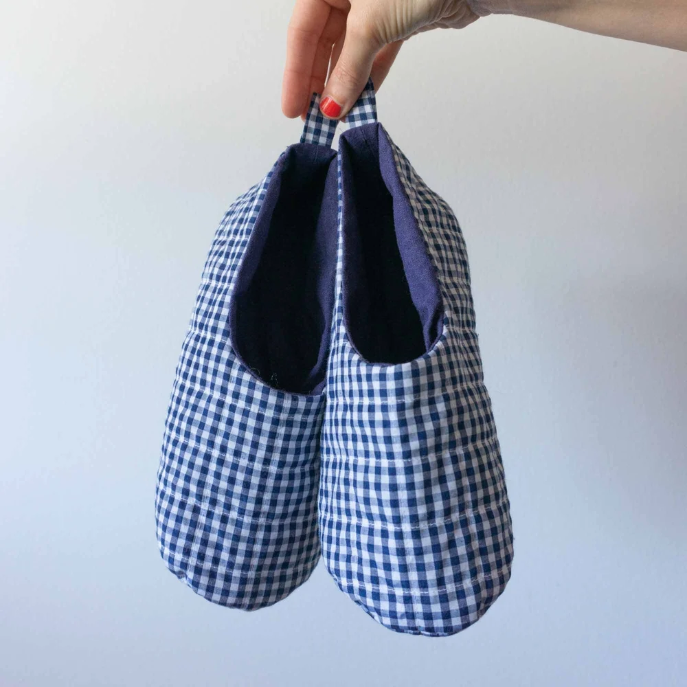 Quilted Slippers PDF Pattern