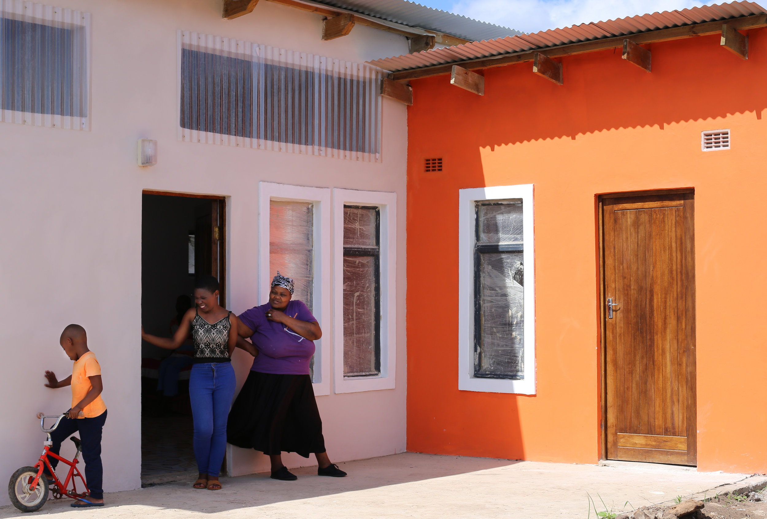 New shop-house for a disabled family, Umbumbulu, South Africa