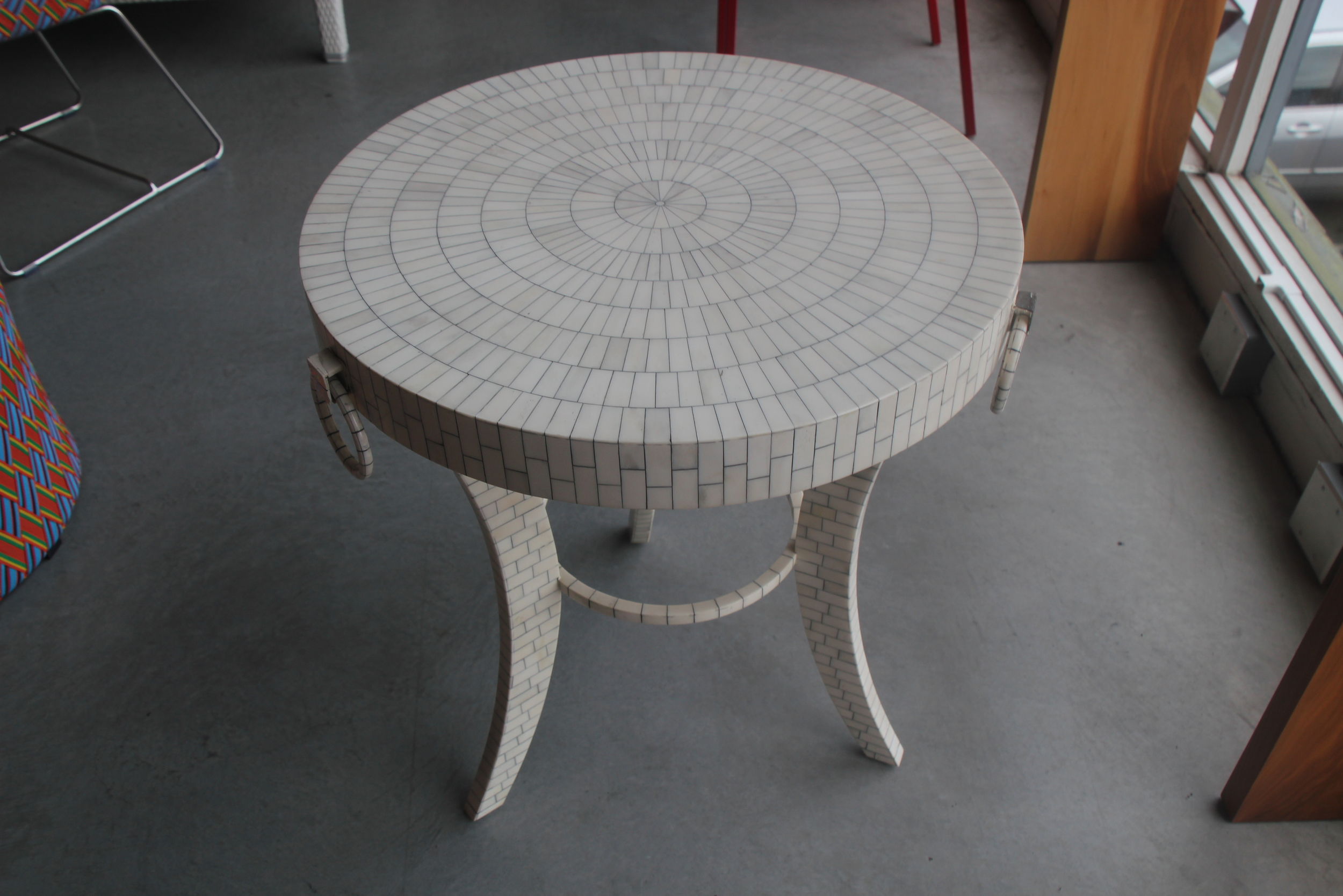 Eric Brand Inlaid Shell Side Table Flock Interiors Furniture