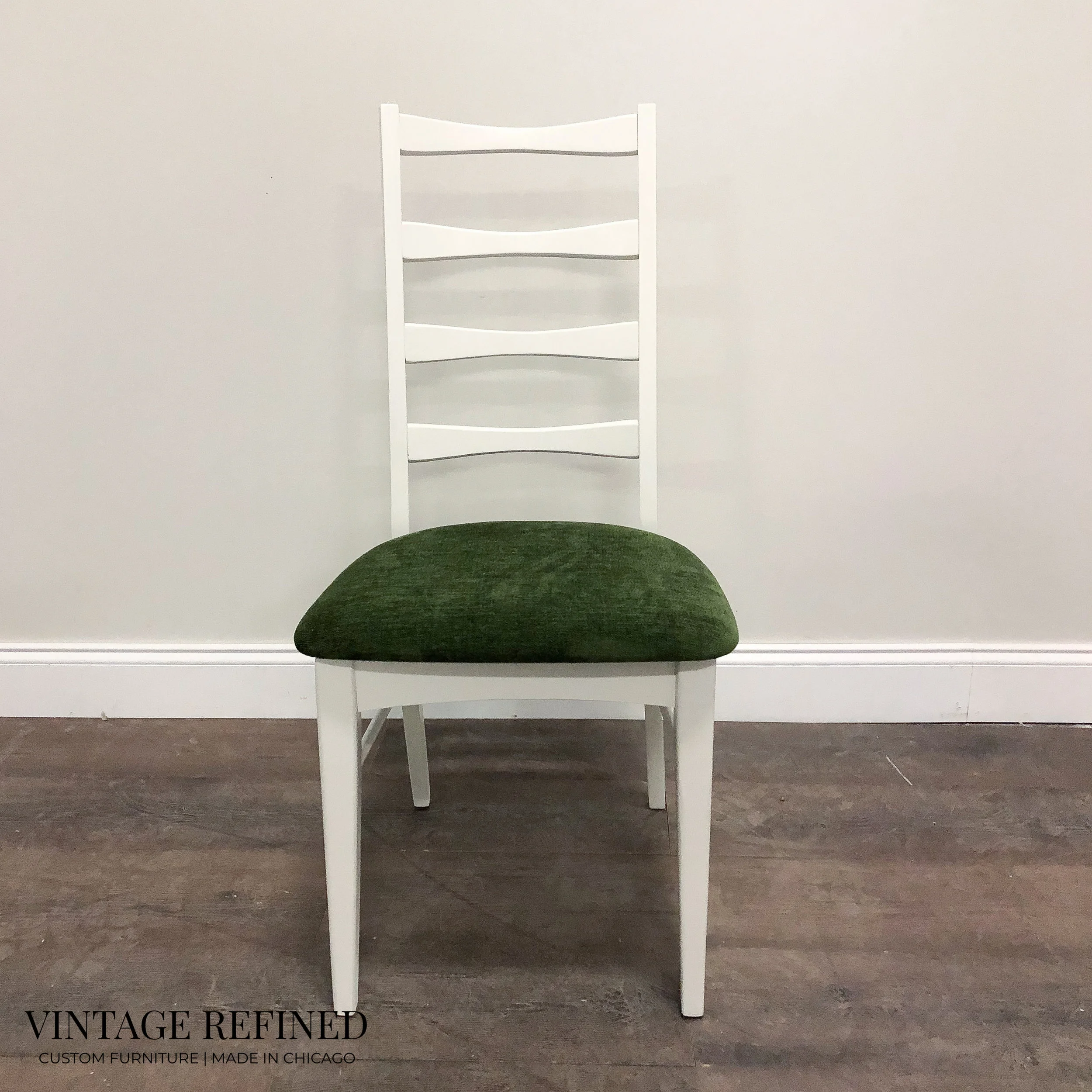 Vintage Refined Available Off White Desk Chair